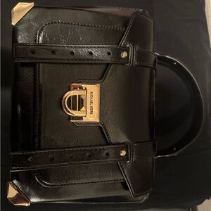 Michael Kors Black Leather Handbag